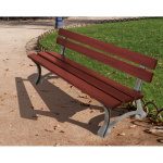 Banc bois et acier Mora