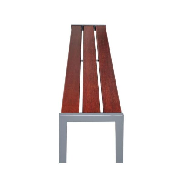 Banquette Silaos® acier et bois 1200 mm