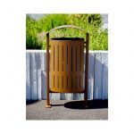 Corbeille Silaos acier 50 litres