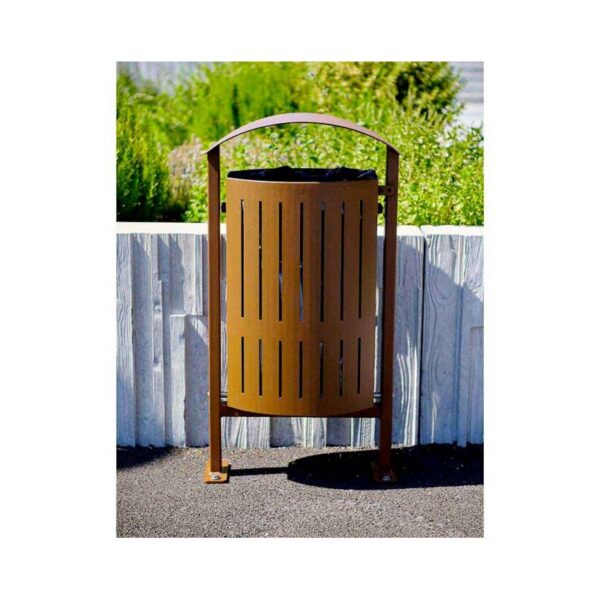 Corbeille Silaos acier 50 litres