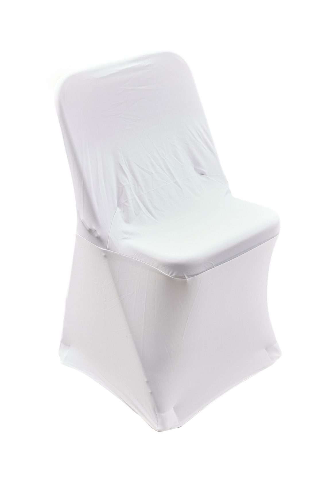 PRODES-108 Lot de 2 housses de chaise coloris blanc