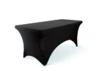 Lot de 2 housses de table coloris noir - Image 2