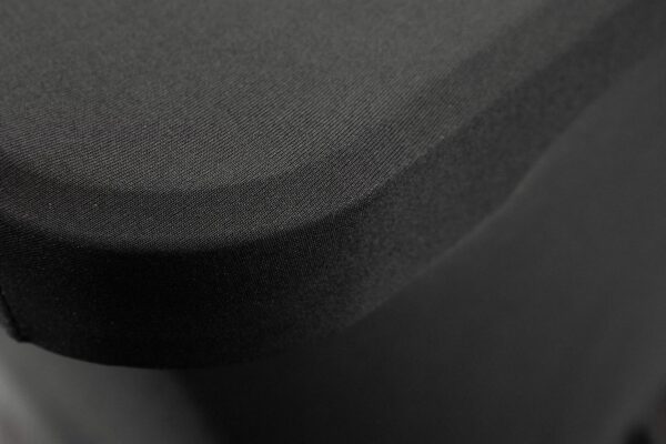 Lot de 2 housses de table coloris noir