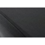 Lot de 2 housses de table coloris noir