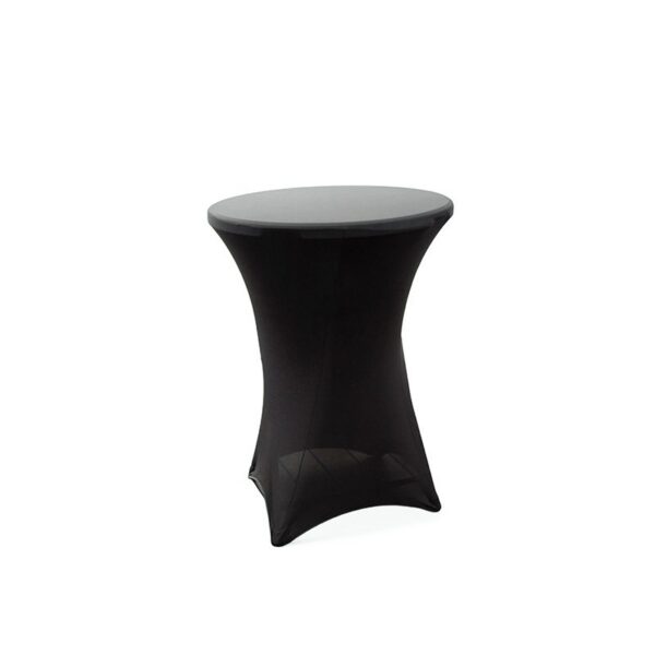 PRODES-60 Lot de 2 housses pour mange debout coloris noir