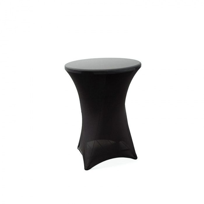 PRODES-60 Lot de 2 housses pour mange debout coloris noir