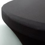 Lot de 2 housses pour mange debout coloris noir