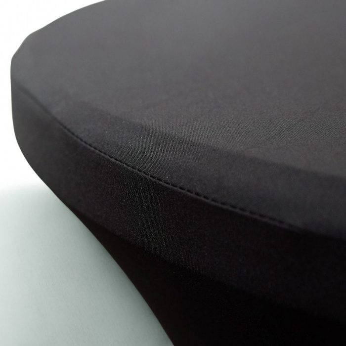 PRODES-62 Lot de 2 housses pour mange debout coloris noir