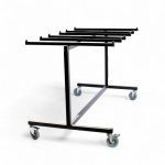 Chariot de 50 chaises pliantes PRO-INTENS METAL