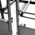 Chariot de 50 chaises pliantes PRO-INTENS METAL