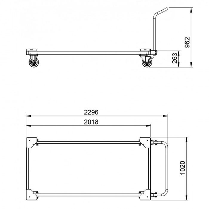 T-35 (4) (002) Chariot pour podium