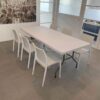 Table rectangulaire pliante XXL 200 x 90