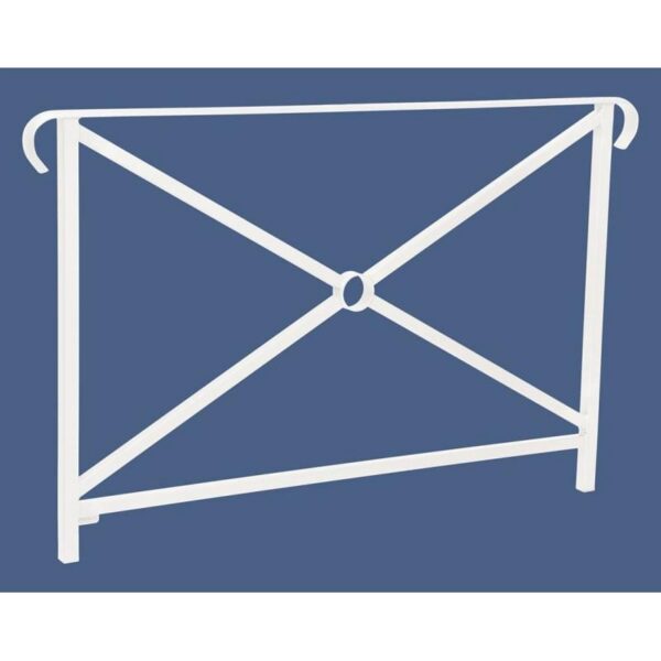 Barrière main courante Héritage avec double crosse