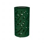 Corbeille Venise 80 litres avec seau