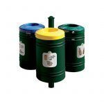Corbeille Guyenne pour tri sélectif Agora 40 litres