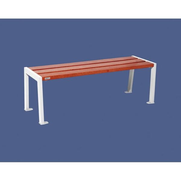 Banquette Silaos® acier et bois 1200 mm