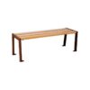 Banquette Silaos® acier et bois 1200 mm