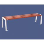 Banquette Silaos® acier et bois