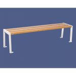 Banquette Silaos® acier et bois