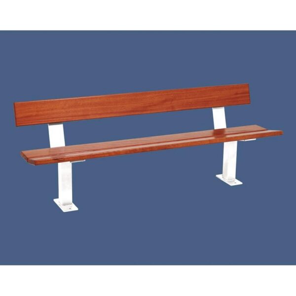 Banc bois et acier Pagode