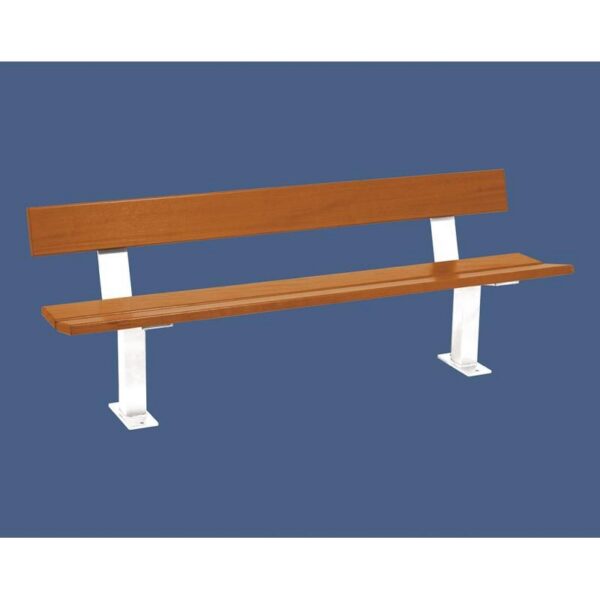 Banc bois et acier Pagode