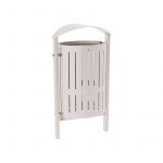 Corbeille Silaos acier 50 litres