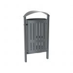 Corbeille Silaos acier 50 litres