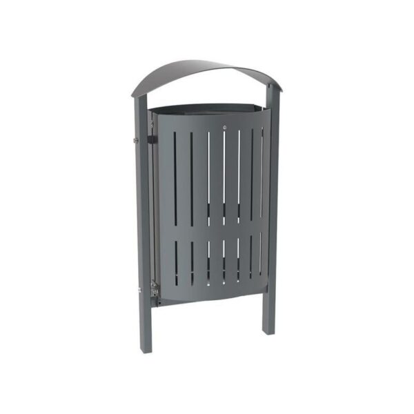 Corbeille Silaos acier 50 litres