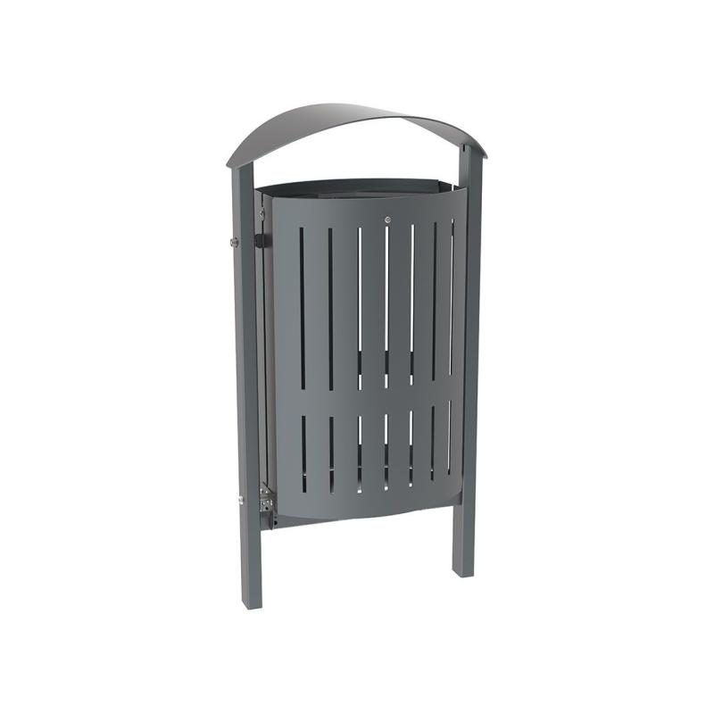 Corbeille Silaos acier 50 litres