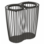 CORBEILLE DE TRI SELECTIF VIGIPIRATE