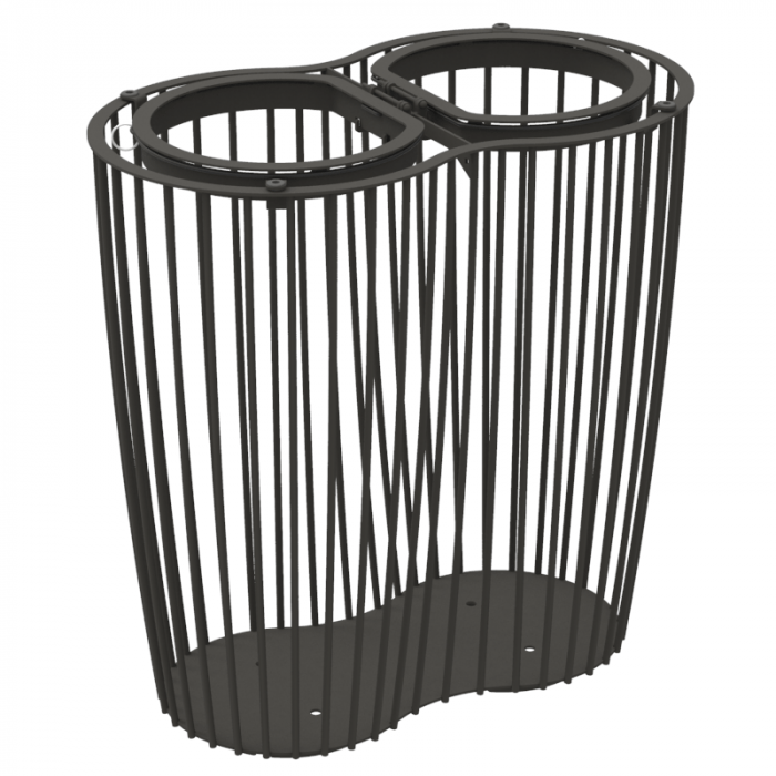 CORBEILLE DE TRI SELECTIF VIGIPIRATE