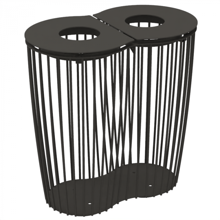 CORBEILLE DE TRI SELECTIF VIGIPIRATE