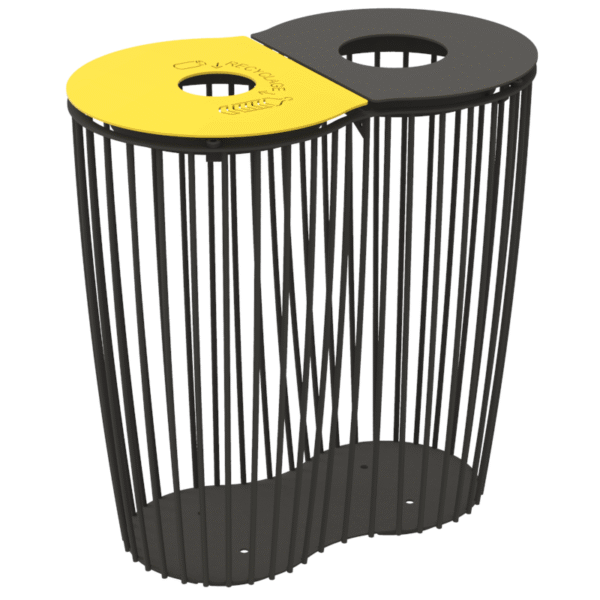 CORBEILLE DE TRI SELECTIF VIGIPIRATE