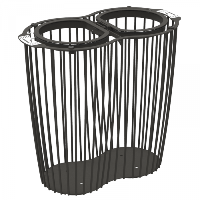 CORBEILLE DE TRI SELECTIF VIGIPIRATE