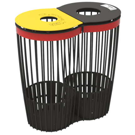 CORBEILLE DE TRI SELECTIF VIGIPIRATE