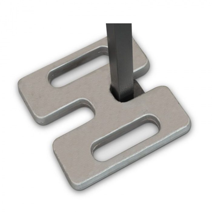 Lot de 2 poids de lestage 15 kg