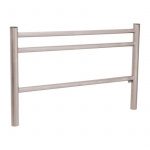 Barrière Trio Inox brossé