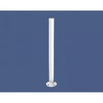 Potelet inclinable Amortichoc Inox brossé