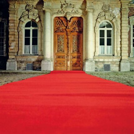 Tapis rouge de cérémonie Laize 100 cm