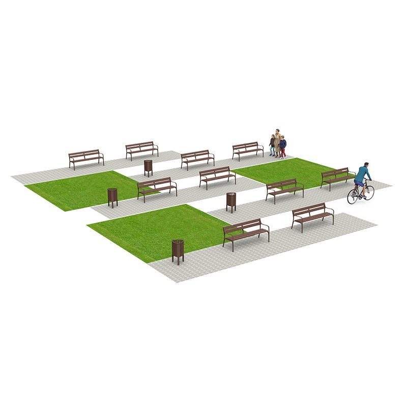 pack Pack promo 10 bancs Citizen ECO et 4 corbeilles GEA 50 L