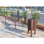 Pack promo 10 bancs Citizen ECO et 4 corbeilles GEA 50 L