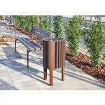 Pack promo 10 bancs Citizen ECO et 4 corbeilles GEA 50 L