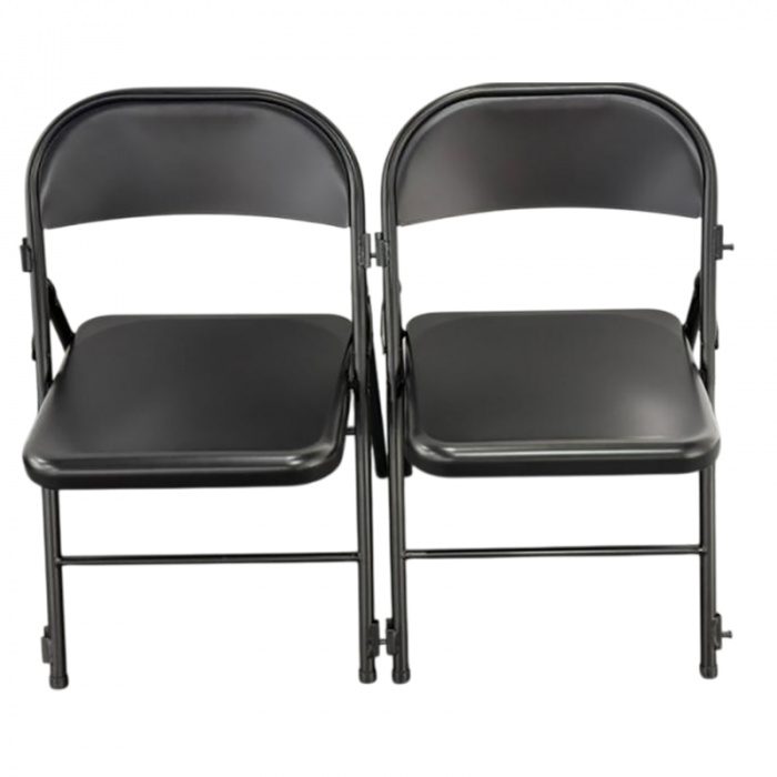 Chaise Pliante Métal PRO-INTENS Assemblable Ultra-Résistante