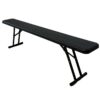 Banc pliant Monobloc coloris Noir