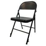 Chaise Pliante Métal PRO-INTENS Assemblable Ultra-Résistante