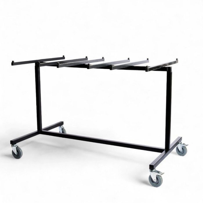 Chariot de 40 chaises pliantes PRO-INTENS PEHD