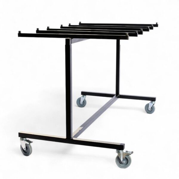 Chariot de 40 chaises pliantes PRO-INTENS PEHD