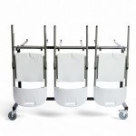Chariot de 40 chaises pliantes PRO-INTENS PEHD