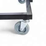 Chariot de table contreplaqué vernis 183x76