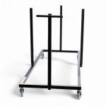 Chariot de table contreplaqué vernis 183x76